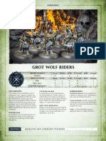 Aos Warscroll Grot Wolf Riders Es