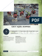 Aos Warscroll Moonclan Grot Squig Hoppers Es