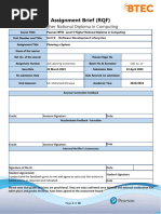 SDLC - Assignment Brief - CSD 12 & 13