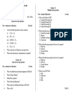 B.Sc. Home SC Ist Semester