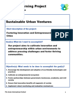 Sustainable Urban Ventures