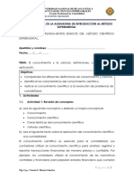 01 GDP de La Asignatura de Ime - Tema El Trabajo Intelectual y El Contexto Universitario.