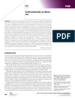 Adverse Effects of Corticosteroids on Bone