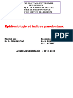 Epidémiologie Et Indices Parodontaux