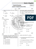 Time Response Analysis _ DPP 02 (of Lec 03 & 04) (1)