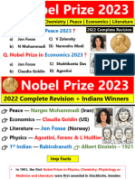 Nobel Prize 2023 GK