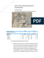 Estudio de Diseño Técnico de Pre inversión para Proyecto de Educación en el municipio de Arbieto