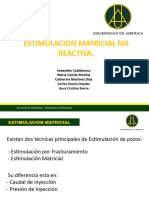 Estimulacion Matricial No Reactiva