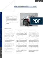 RIBER - RF Plasma Source For Hydrogen - RF H 600