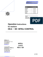 GIRBAU HS-6013 Operation Instructions Manual (EN)