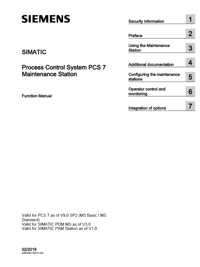 PCS7 MaintenanceStation en-US en-US | PDF | Operating System | Personal ...