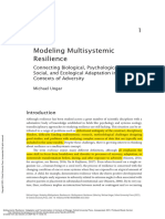 Modeling Multisystemic Resilience