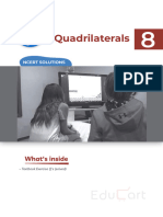 IX Maths - Ch-8 Solutions (Quadrilaterals)