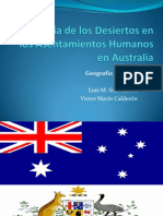 cia de Los Desiertos en Los Asentamientos Humanos