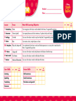 L1 Assessment Sheets Unit 5