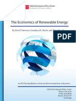 The Economics of Renewable Energy - Boston University