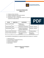 Plan Recuperación Física 1°A