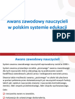 Awans Zawodowy Nauczycieli W Polskim Systemie Edukacji