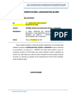2. Informe Final de Liquidacion- Del Residente de Obraaaaa