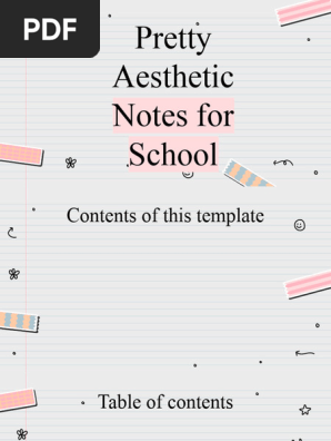 Pretty Aesthetic Notes for School _ by Slidesgo (1)