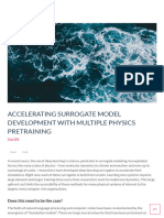 Accelerating Surrogate Model Development With Multiple Physics Pretraining