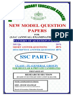 New Model Paper IX General 2023