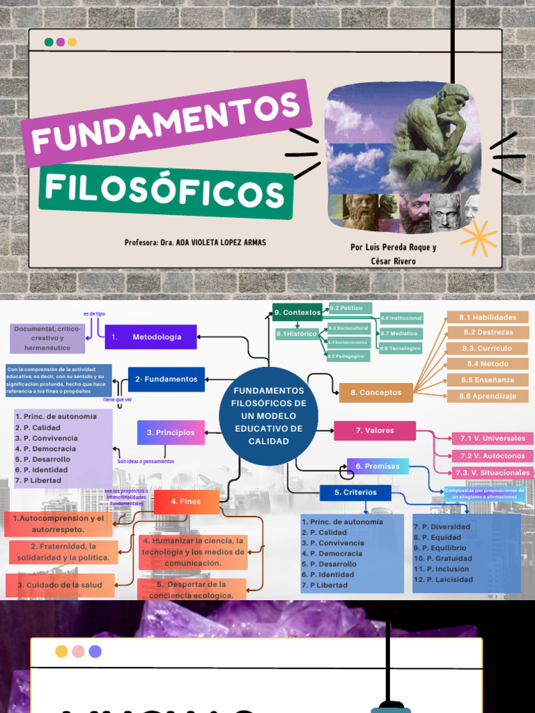 Fundamentos Filosóficos de la Educación | PDF | Aprendizaje | Educación ...