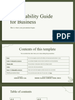 Sustainability Guide For Business by Slidesgo
