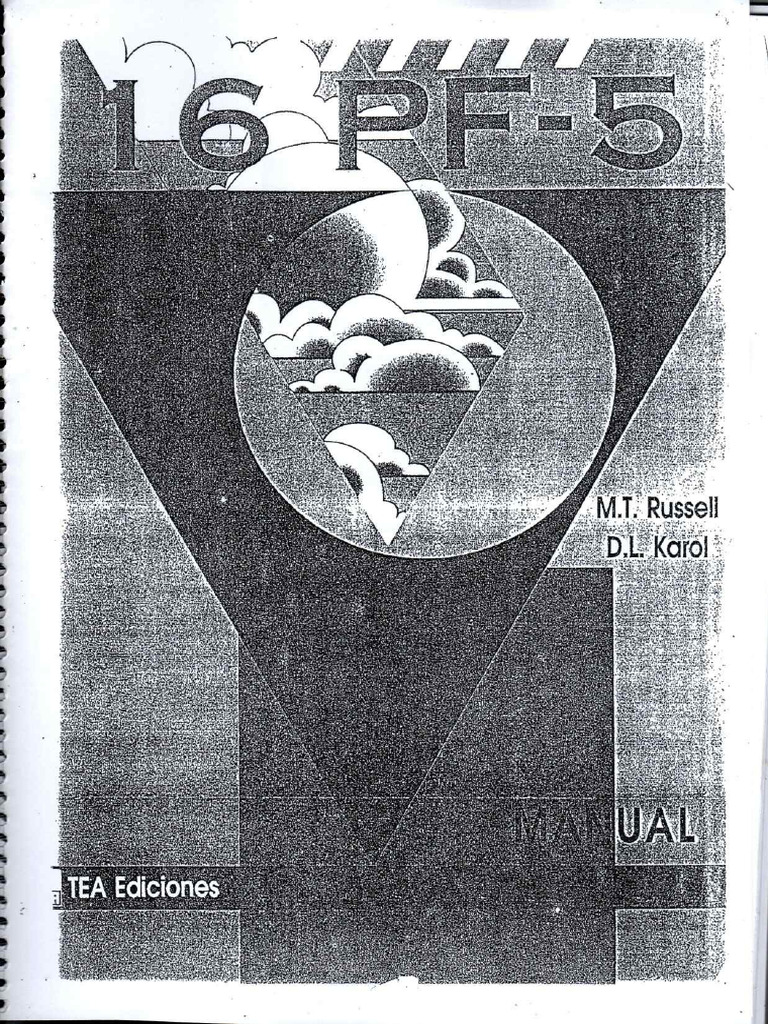 Manual 16PF 5 | PDF