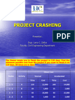 PROJECT CRASHING 3rd Example