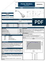 Ficha Técnica Regadera