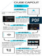 Yellow Creative How To Steps Infographic