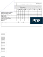 Lista de Chequeo Equipo Oxicorte