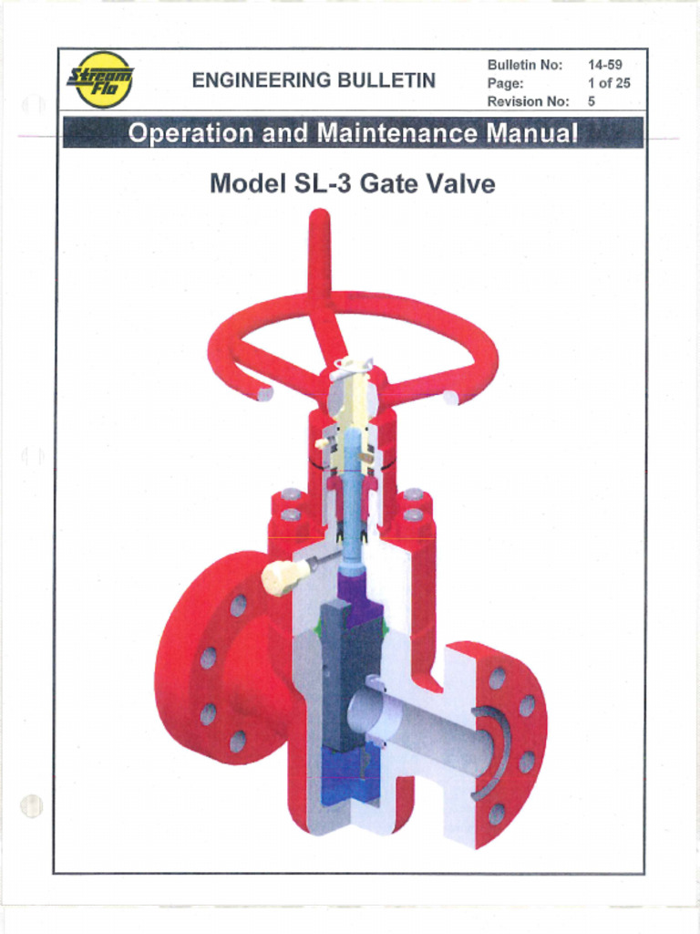 Gate Valve Service Manual | PDF
