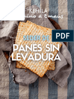 Seder Panes Sin Levadura