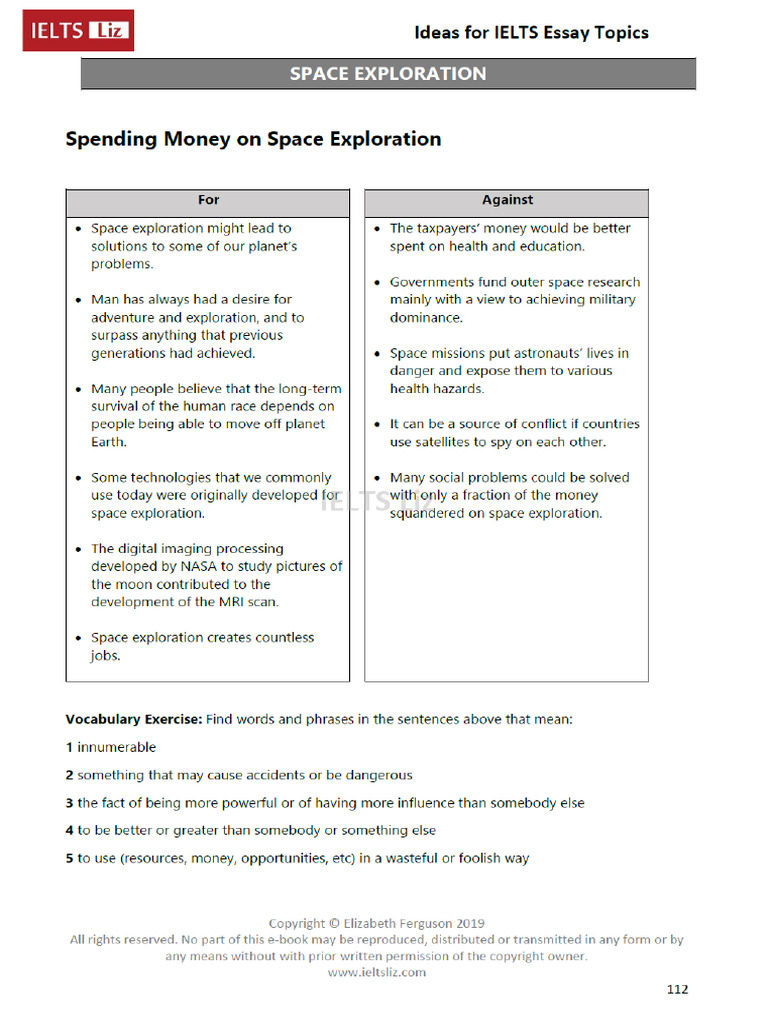Space Exploration Pdf