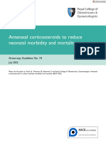 BJOG - 2022 - Stock - Antenatal Corticosteroids To Reduce Neonatal Morbidity and Mortality