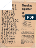 Cherokee Alphabet or Syllabary - Willis Enloe of Cherokee - 0 - Museum of The Cherokee Indian - Anna's Archive