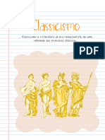 Classicismo - Literatura