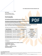 Investor Meeting Outcome 05.02.2024