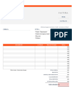ES Letterhead Invoice Template Excel
