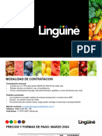 Lingüine - Menu Marzo 2024