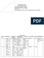 Leibniz Sulbarán - Planificación - Núcleo Tierra Prometida