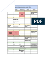 CALENDARIO DE EVALUACIONES MAYO - 7° Básico