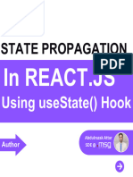 State Propagation in REACT - Js Using UseState Hook