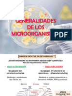 Generalidades de Los Microorganismos
