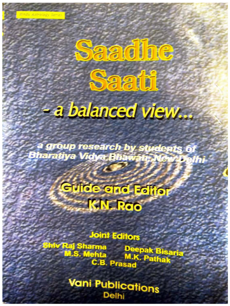 Saadhe Saati: Insights and Research | PDF | Planets In Astrology ...