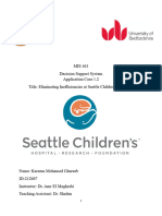 Application Case 1.2 The Seattle children hospital 