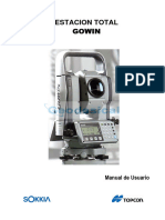 Topcon Manual Estacion Total Gowin TK 202 Es