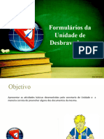 Formulários Da Unidade de Desbravadores